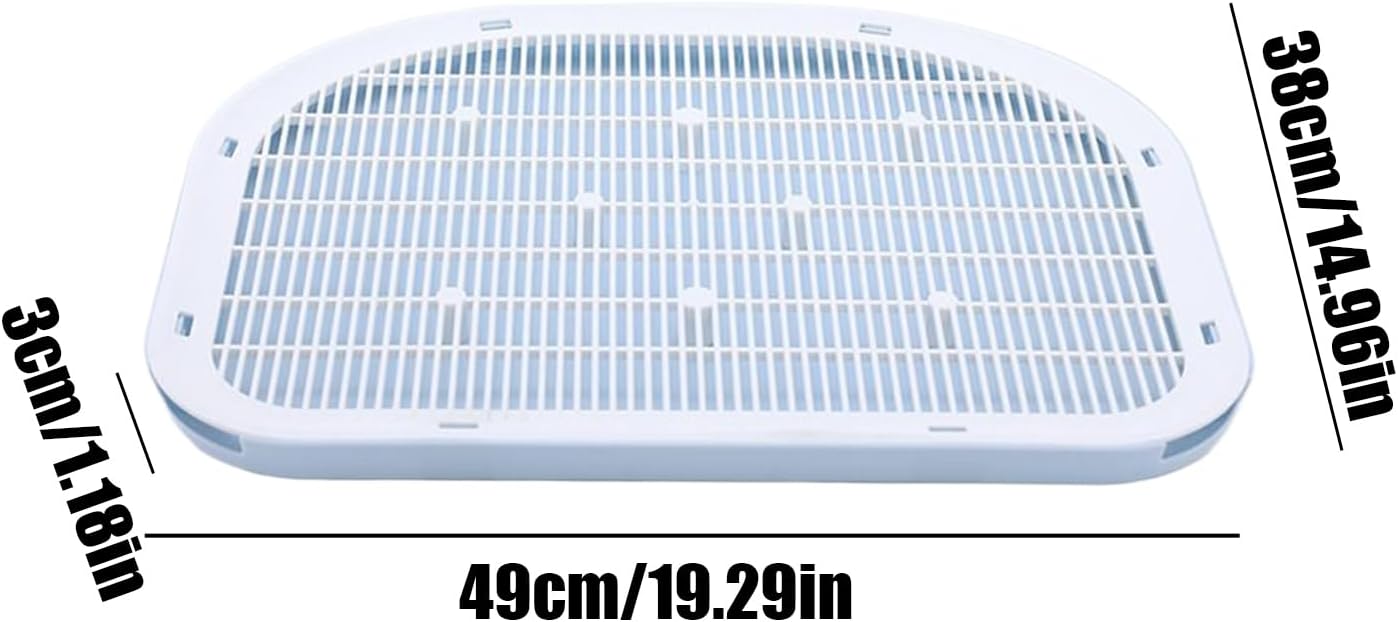 Cat Litter Box Step - Elevated Cat Litter Ramp with Double Layer and Non-Slip Trapper, Easy Clean Design for Kittens and Cats, Enhancing Pet Accessibility, Home Indoor Use, Floor Cleanliness