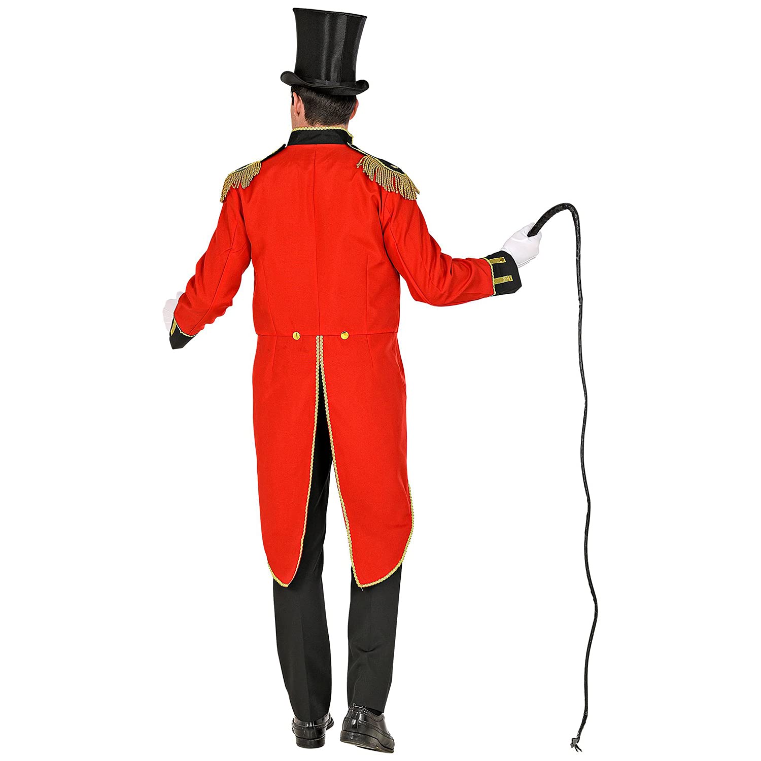 W WIDMANN MILANO Party Fashion - Frac da direttore di circo da uomo | Accessori per costumi da showman per Carnevale, feste a tema ed eventi circensi