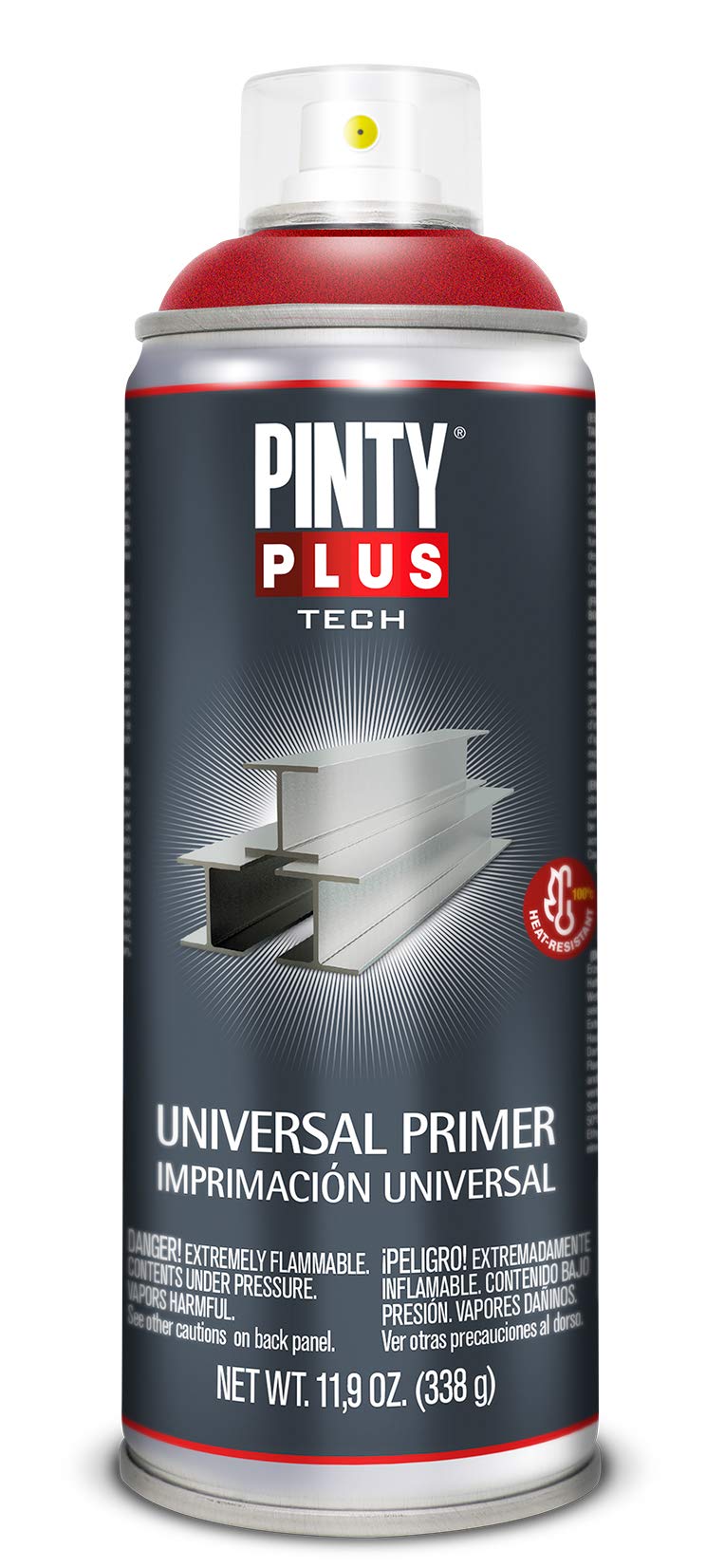 PINTY PLUSIron Primer Spray 400ml Red