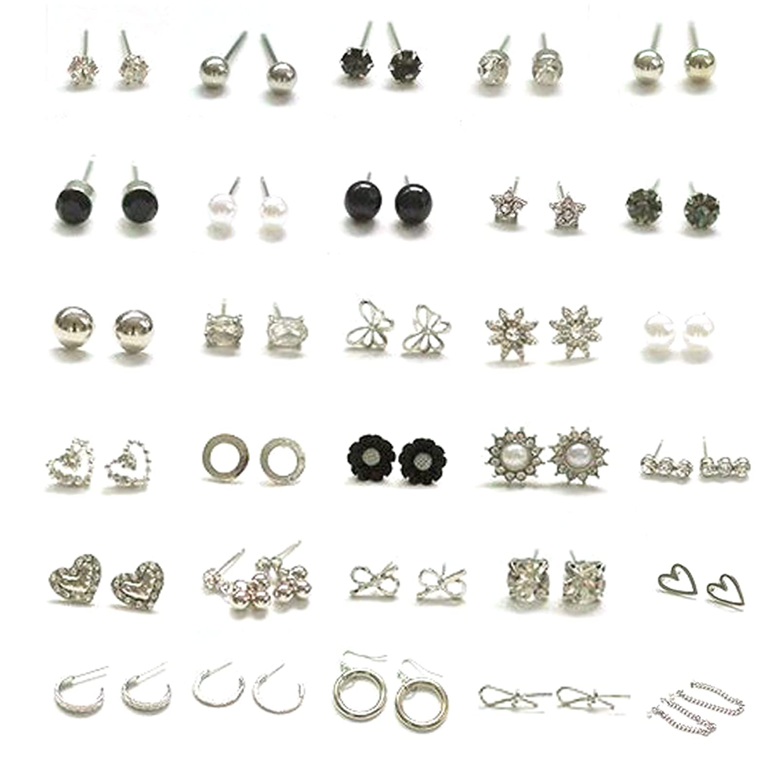 Amazon | サージカルステンレス ピアス セット ブランド 30ペア 可愛い Amazon | サージカルステンレス ピアス セット ブランド 30ペア 可愛い