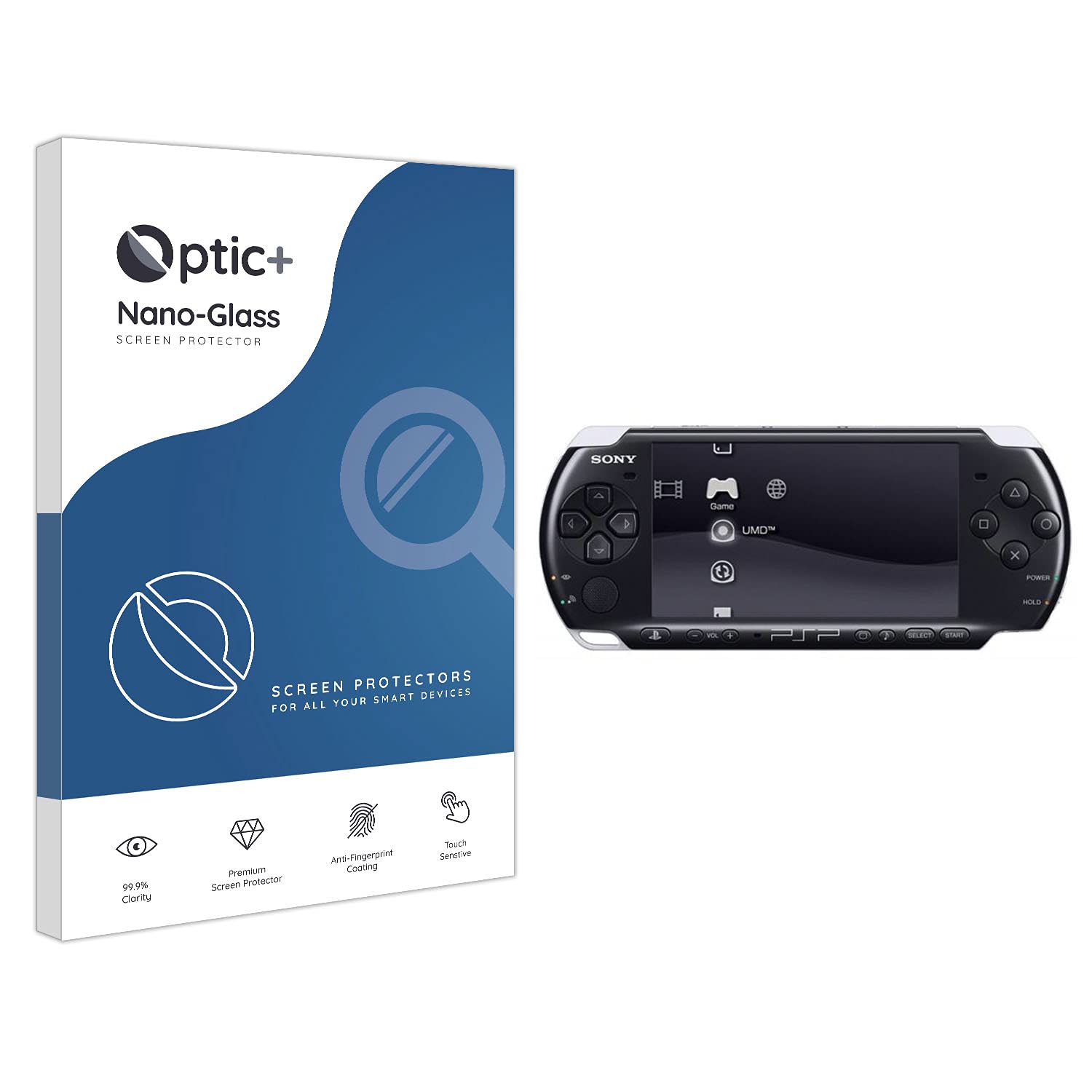 Nano Glass Screen Protector Compatible With Sony PSP 3000
