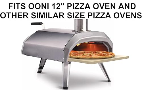 Miniatura 3 de Piedra cuadrada de repuesto para pizza Ooni Koda, Karu & Fyra 12, horno de pizza Ooni 3, horno de cuerno grande, piedra de pizza para hornear