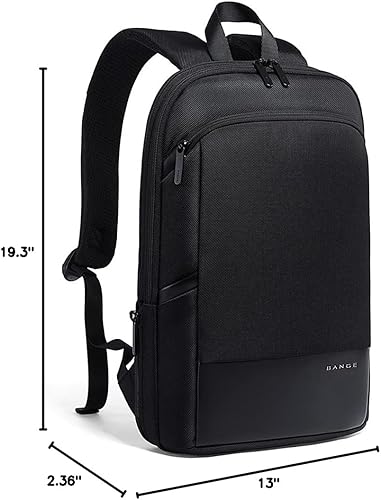 Miniatura 7 de BANGE Slim Laptop Backpack for Business Commuter backpack For MenWomen Work backpack Negro L, Negro-S