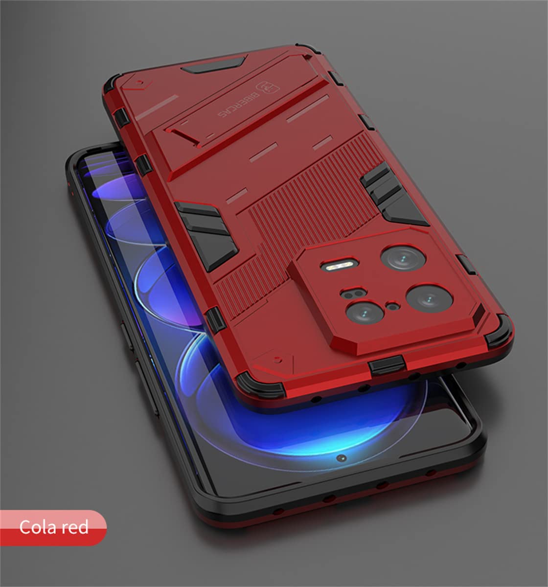 Per Xiaomi Redmi A3 Custodia, Anello Armatura Supporto Antiurto Cover Cellulare