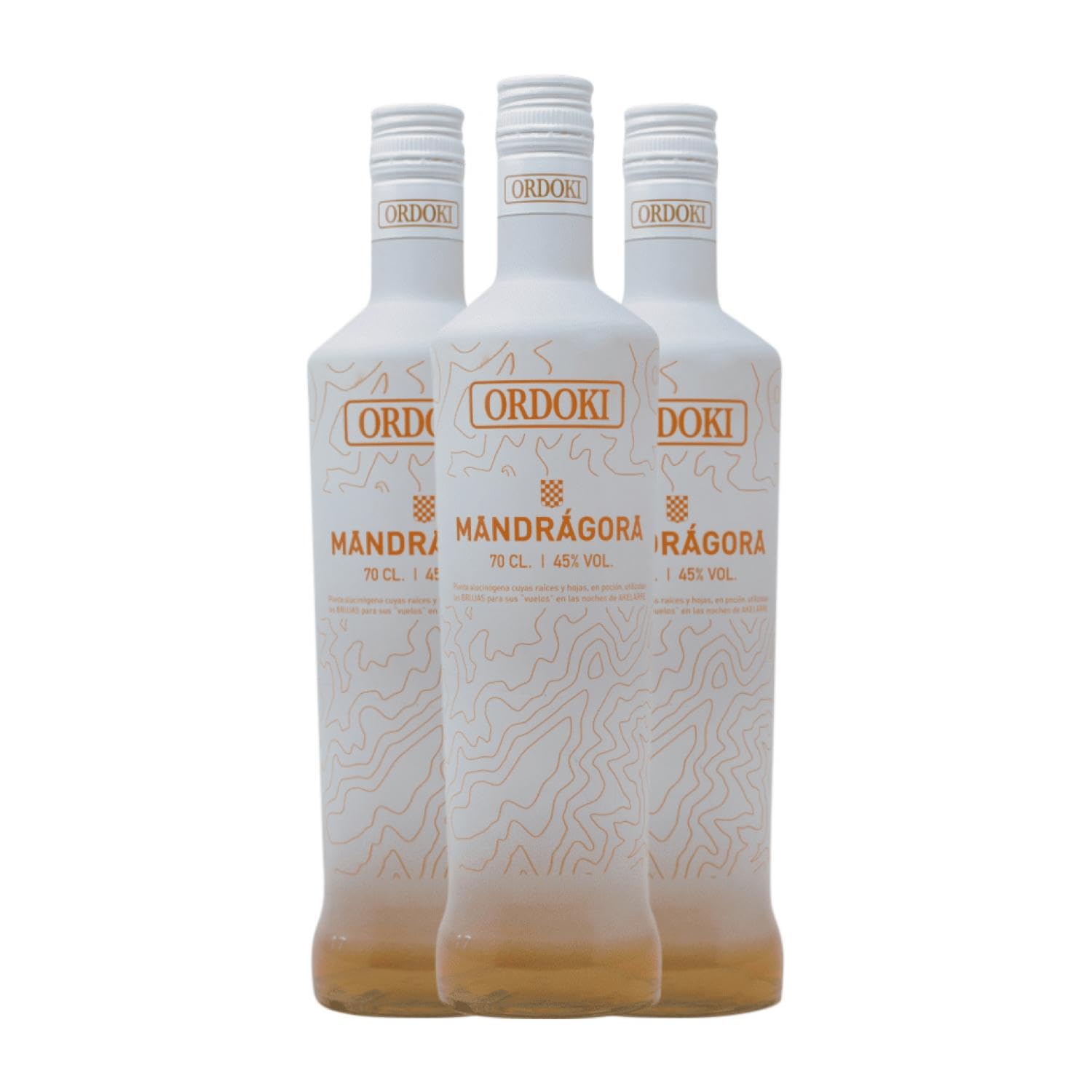 Licores Mandrágora 70 cl (Caja de 3 Botellas de 70 cl)