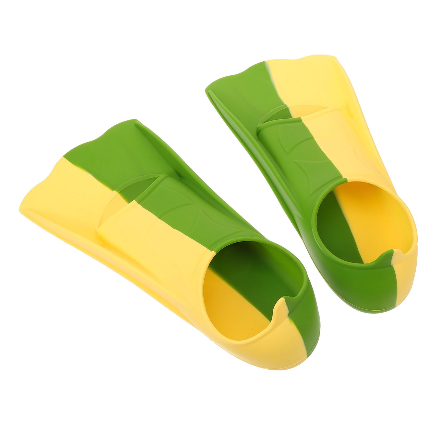 Palmes de Natation Courtes en Silicone, Paire 36-38 pour Adultes | Snorkeling et Loisirs Aquatiques, Contact Rapproché L’eau, Modèle Souple