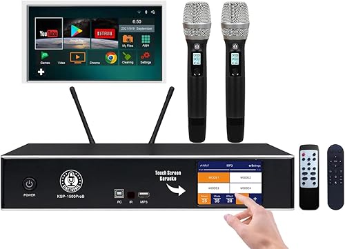 Miniatura 2 de Singtronic Sistema completo de karaoke YouTube de 2500 W por iPhone iPad y tablets PC