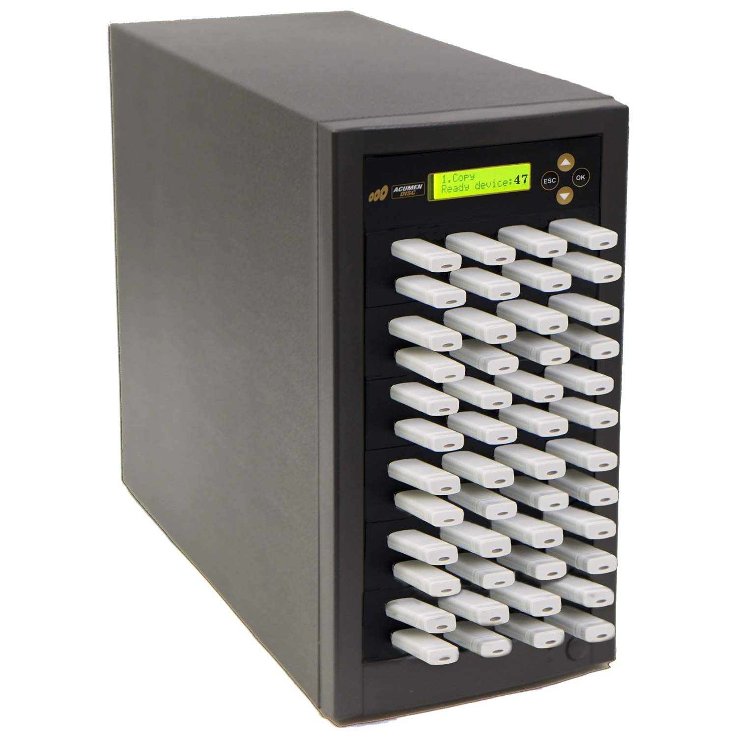 Acumen Disc 1 to 47 USB Flash Duplicator &amp; DOD Sanitizer - 2GB/Min AD47-USB