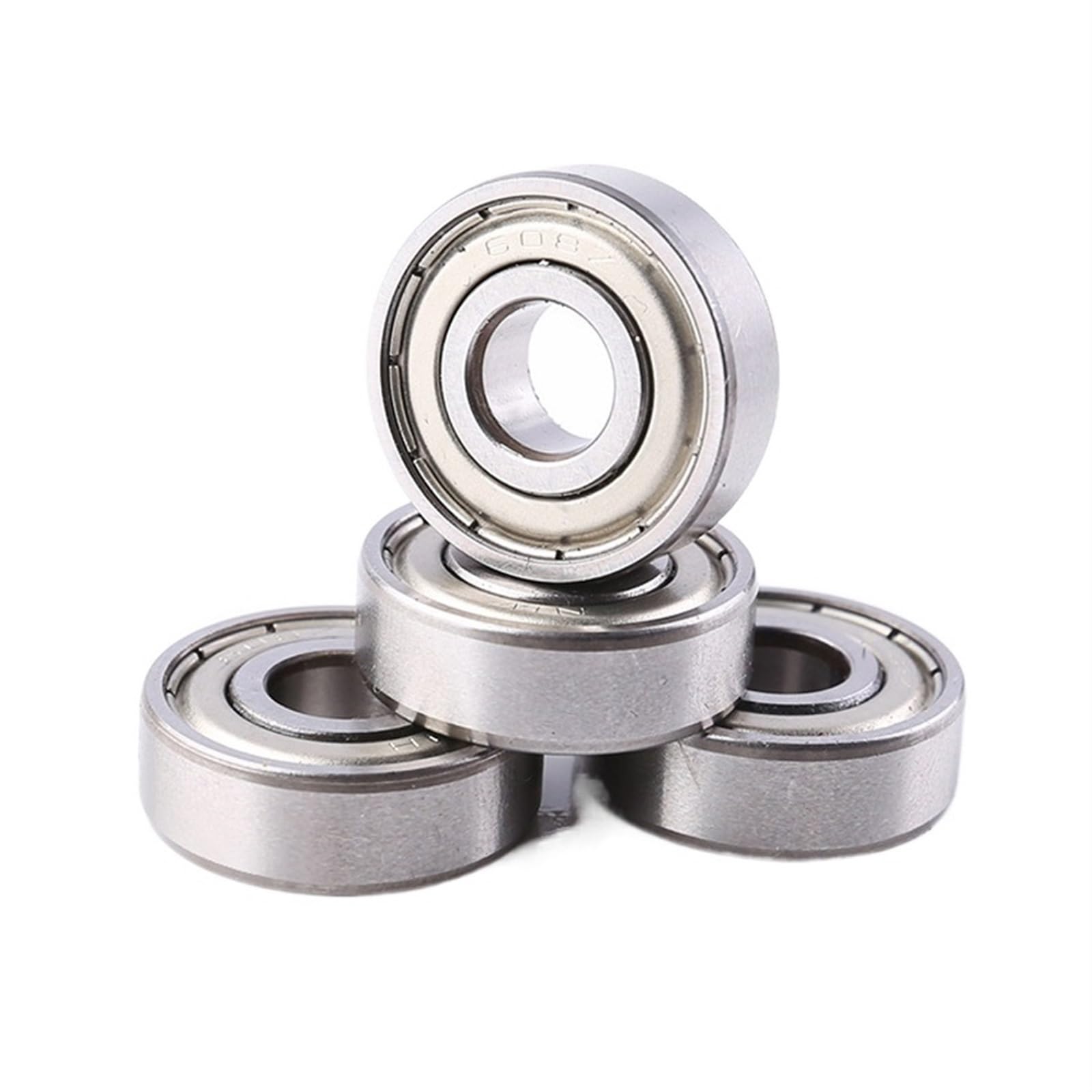 NOBIRTBSA S693ZZ 3x8x4mm Stainless Steel Miniature Ball Bearings 10Pcs