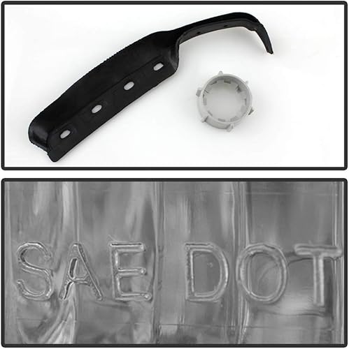 Miniatura 5 de ACANII - Para Dodge Ram 1994-2001 1500 2500 3500 faros delanteros de camión con lámparas de esquina de señal para conductor + lado del pasajero