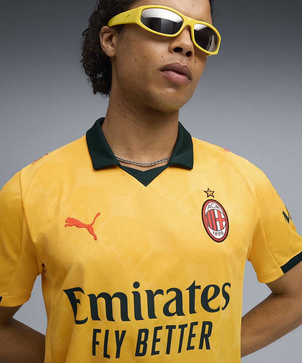 A.C. Milan Unisex Maglia Gara Torhüter Home, Saison 2025/2026, Fußball-Trikot, offizielles Produkt (1er Pack)