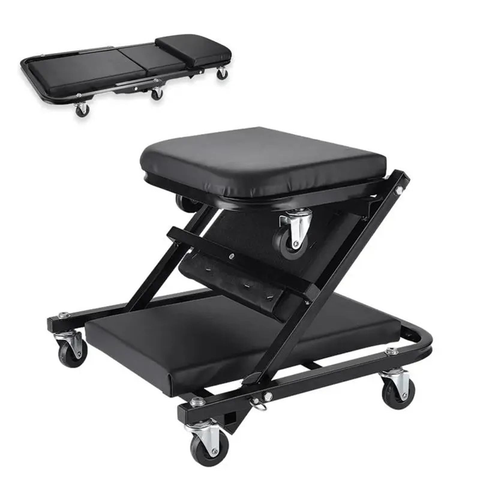 イス ベンチ 折りたたみ ガレージ Amazon.co.jp: ガレージチェア 作業補助椅子 折りたたみ式自動車修理用