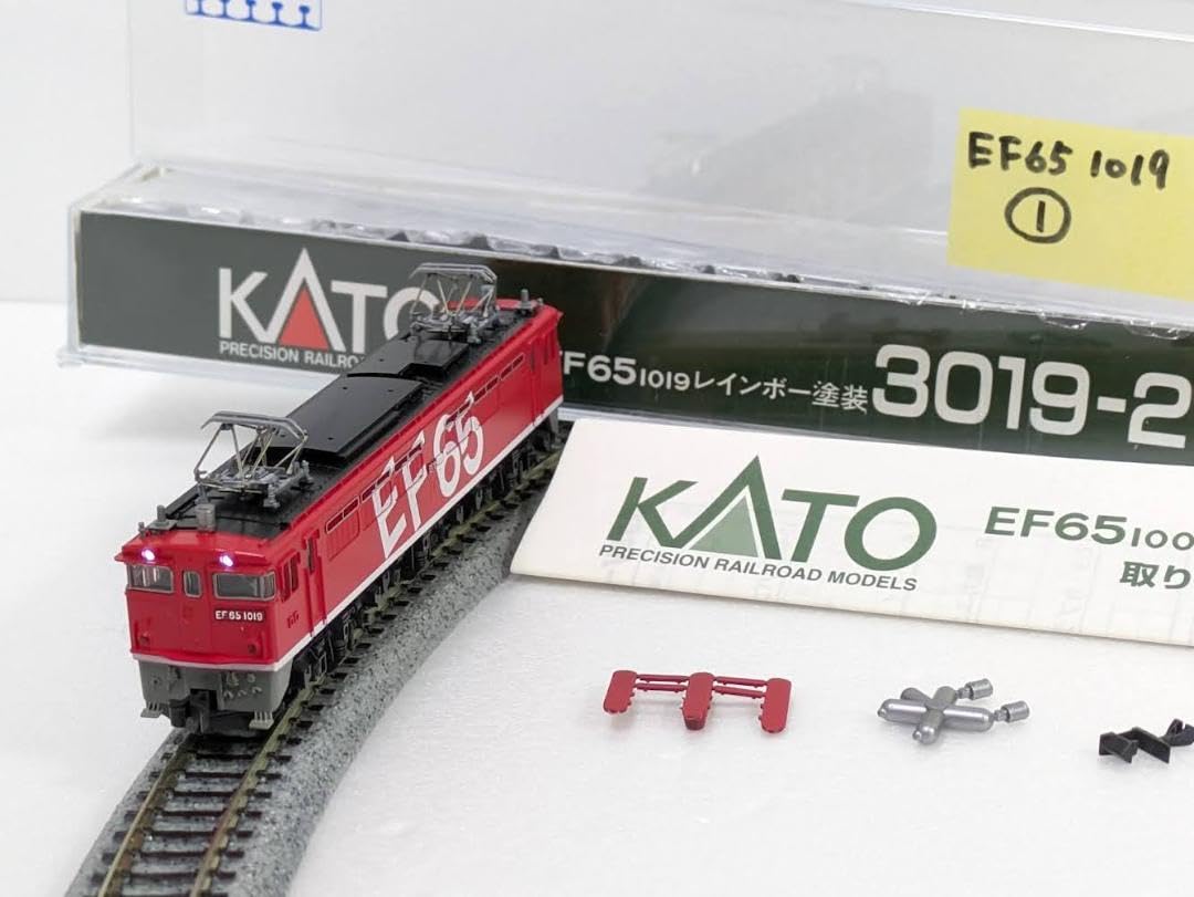 Amazon.co.jp: KATO EF65 1019 レインボー塗装 3019-2 接点磨き済み ①