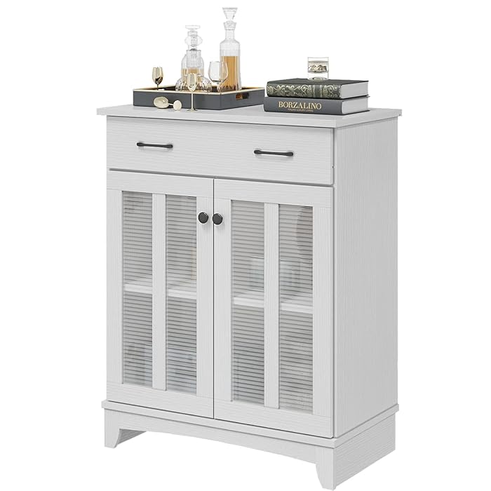 Buy Panana Kitchen Storage with Drawer and Doors, Sideboard and