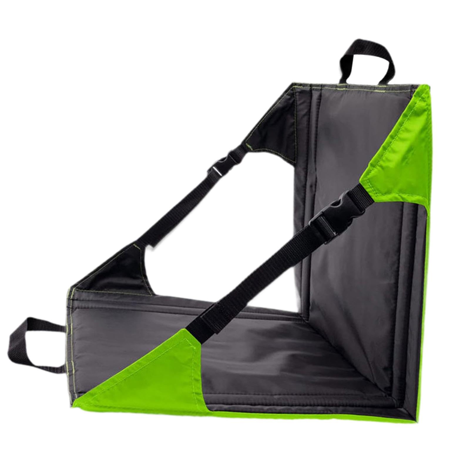 Yiju Portable Stadium Seat Cushion Foldable Comfortable with Backrest for Outdoor