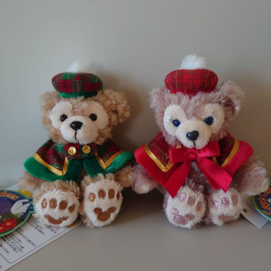 Amazon.co.jp: ダッフィーシェリーメイぬいぐるみストラップクリスマス