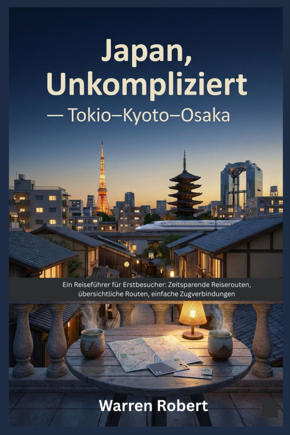 Japan, Unkompliziert — Tokio–Kyoto–Osaka: Ein Reiseführer für Erstbesucher: Zeitsparende Reiserouten, übersichtliche Routen, einfache Zugverbindungen