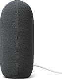 Google Haut-parleur audio Bluetooth – Diffusion de musique sans fil, son puissant, assistant intégré, connectivité Wi-Fi et Bluetooth, contrôle de la maison intelligente, appariement stéréo - 2