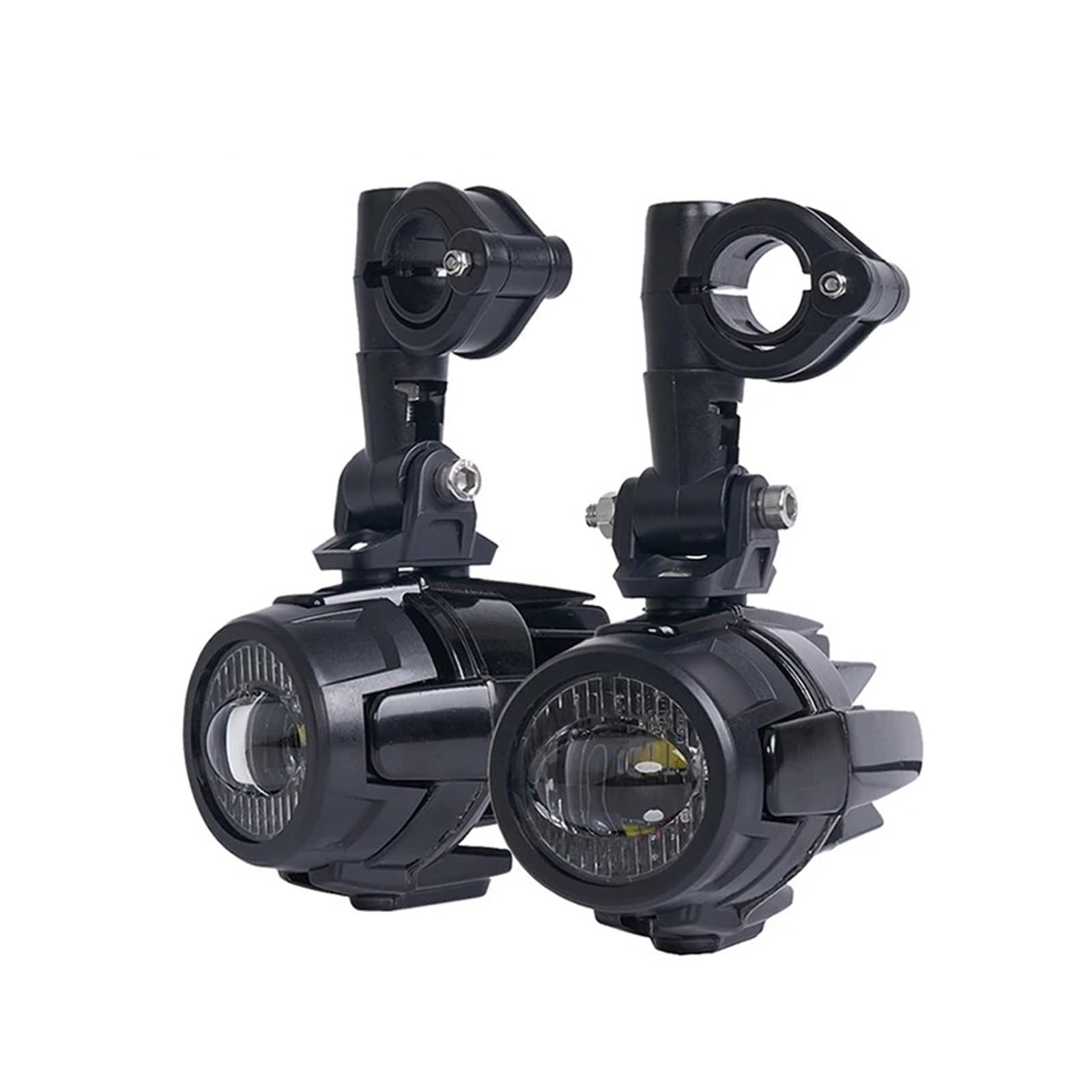 Faros de carretera moto antiniebla LED con luz auxiliar de conducción 4