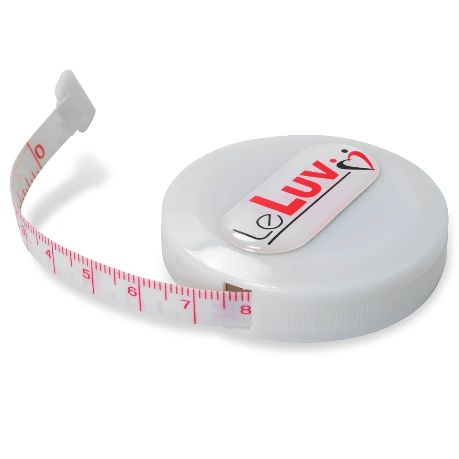 LeLuv Soft Measuring Tape Retractable 60 inch 1.5 Meter Tailors Sewing Multipurpose Ruler 4 Pack