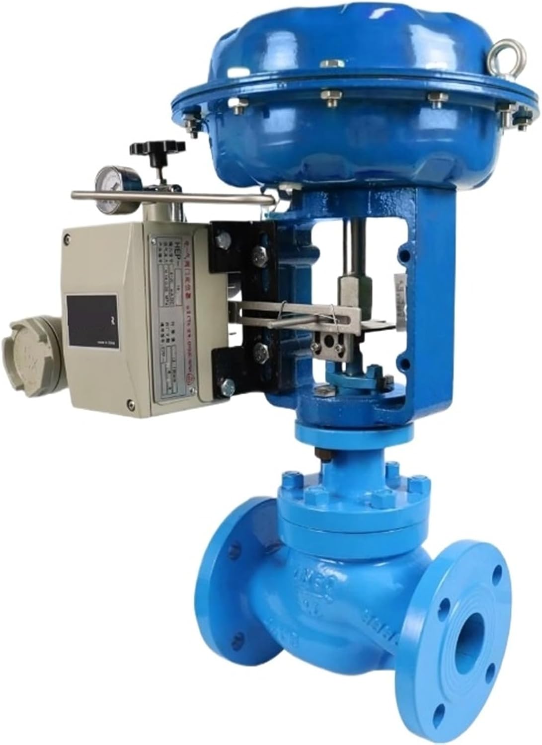 Cast steel pneumatic diaphragm control valve steam heat transfer oil regulation proportional