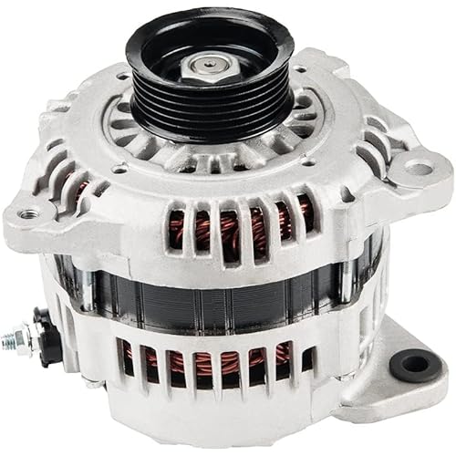 KAX 120 AMP Alternator 11017 Compatible With 2004-2008 Maxima 3.5L Auto and Light Truck Replace 11017N, 231007Y020, 2650031, 11017, TG12C014