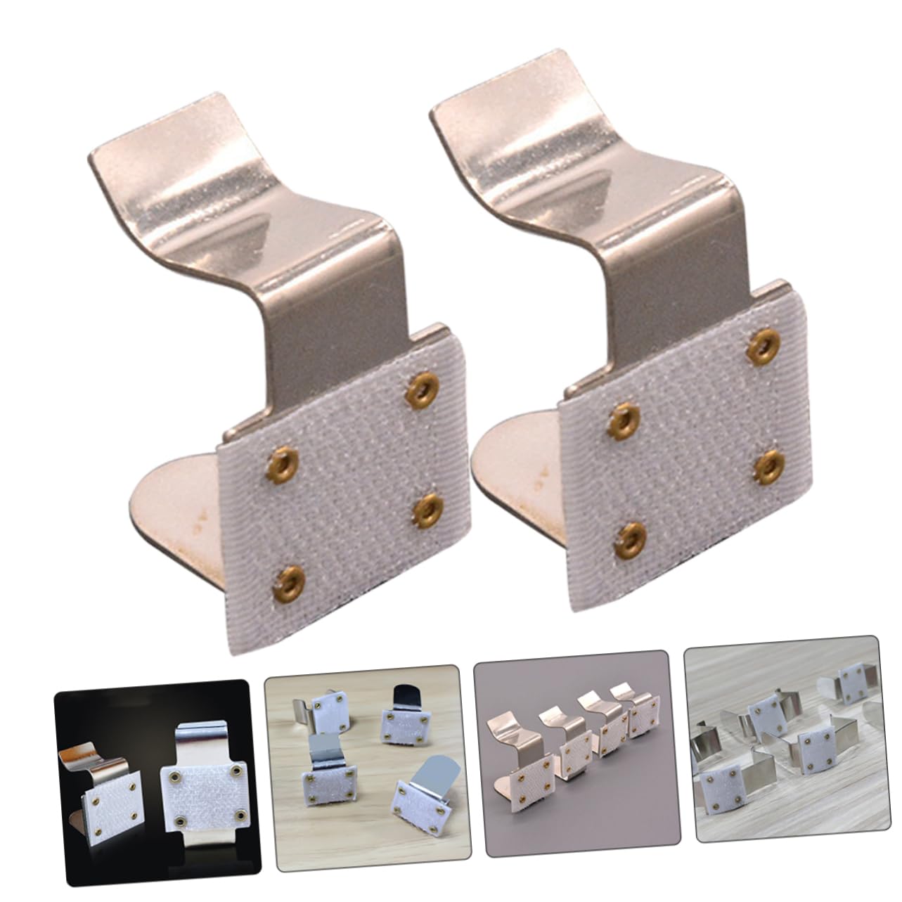 IMIKEYA 60pezzi Clip Tovaglia Metallo Resistente Fermatovaglia per Picnic e Eventi per Tovaglie da Esterno e Interni Sicuro e Pratico per Feste e Matrimonio
