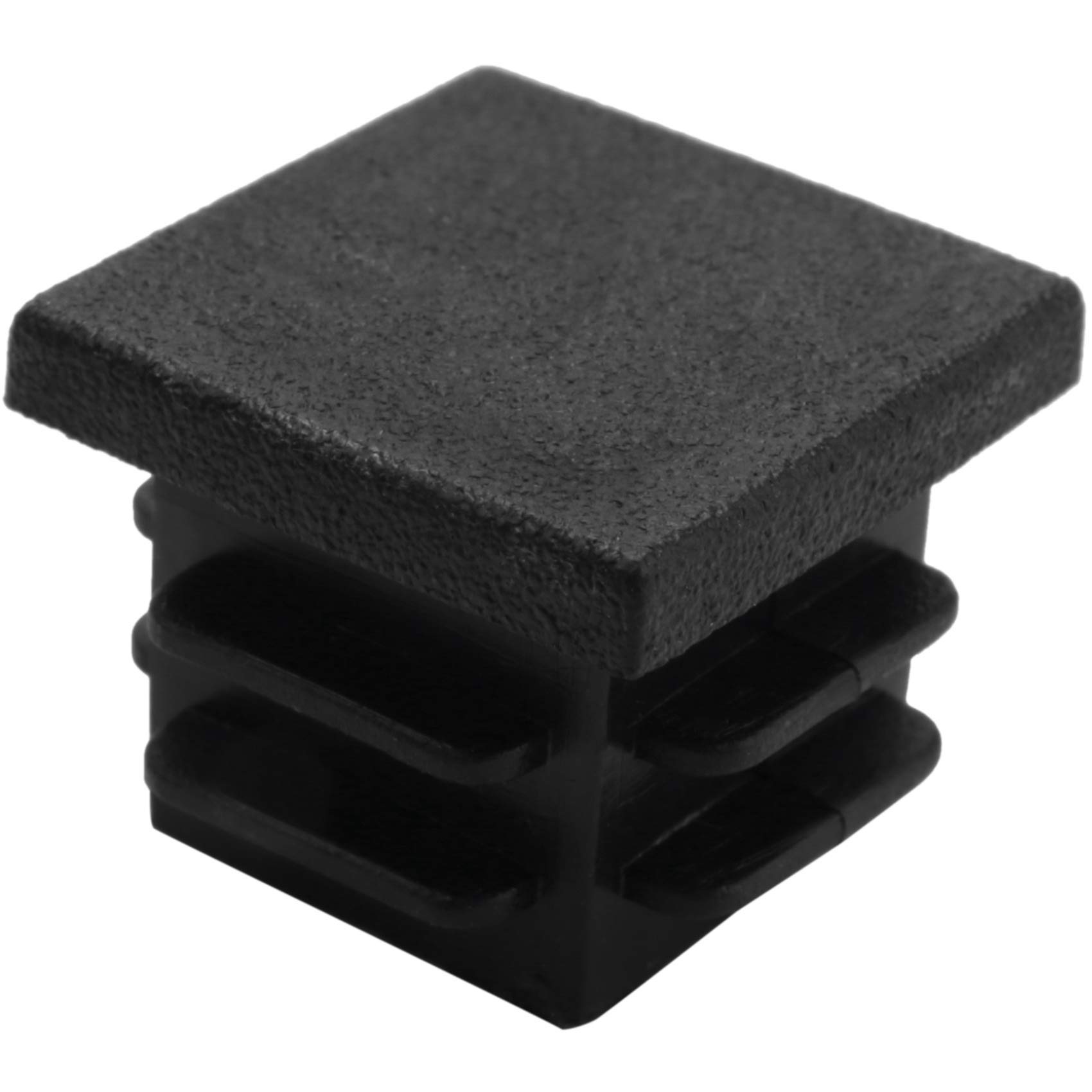 Rfeeuubft 12 Pcs 19mm x 19mm Blanking End Caps Tubing Tube Insert Plastic