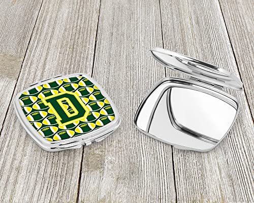 Espejo compacto cuadrado para maquillaje 3x2.75 pulgadas miniatura 3