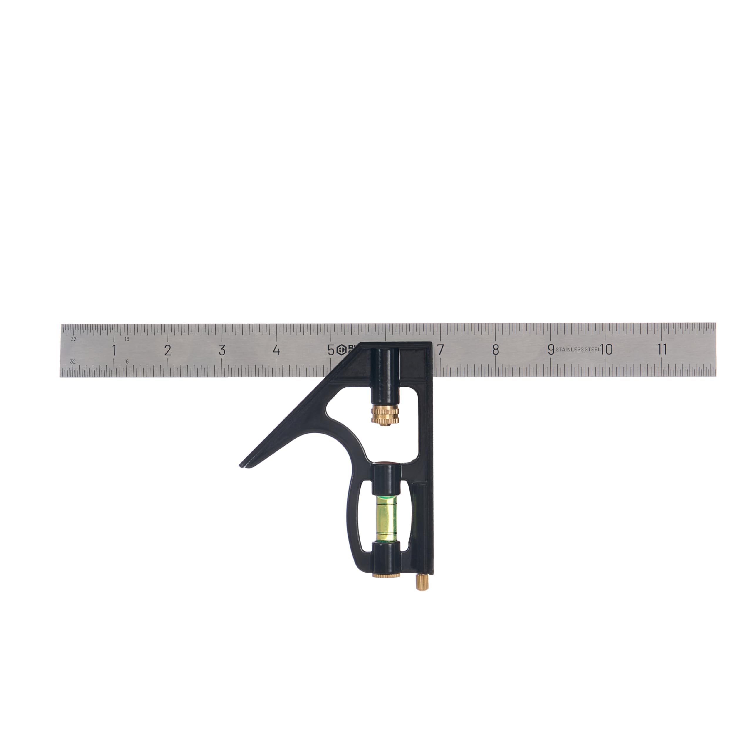 BLACK CANYON 12 in Combination Square, Stainless Steel