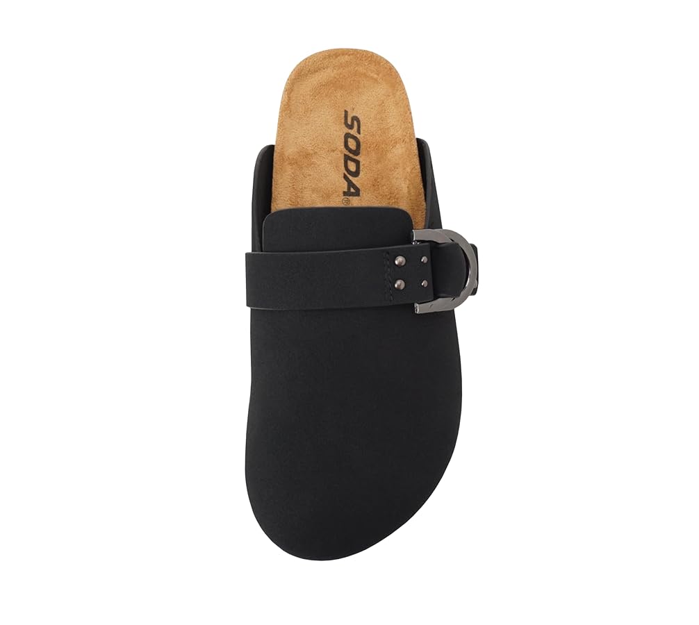 【PORTERNA】Betty Velvet Strap Mule Amazon.com | Vertundy Women's Mules Loafers Low Heel Flats