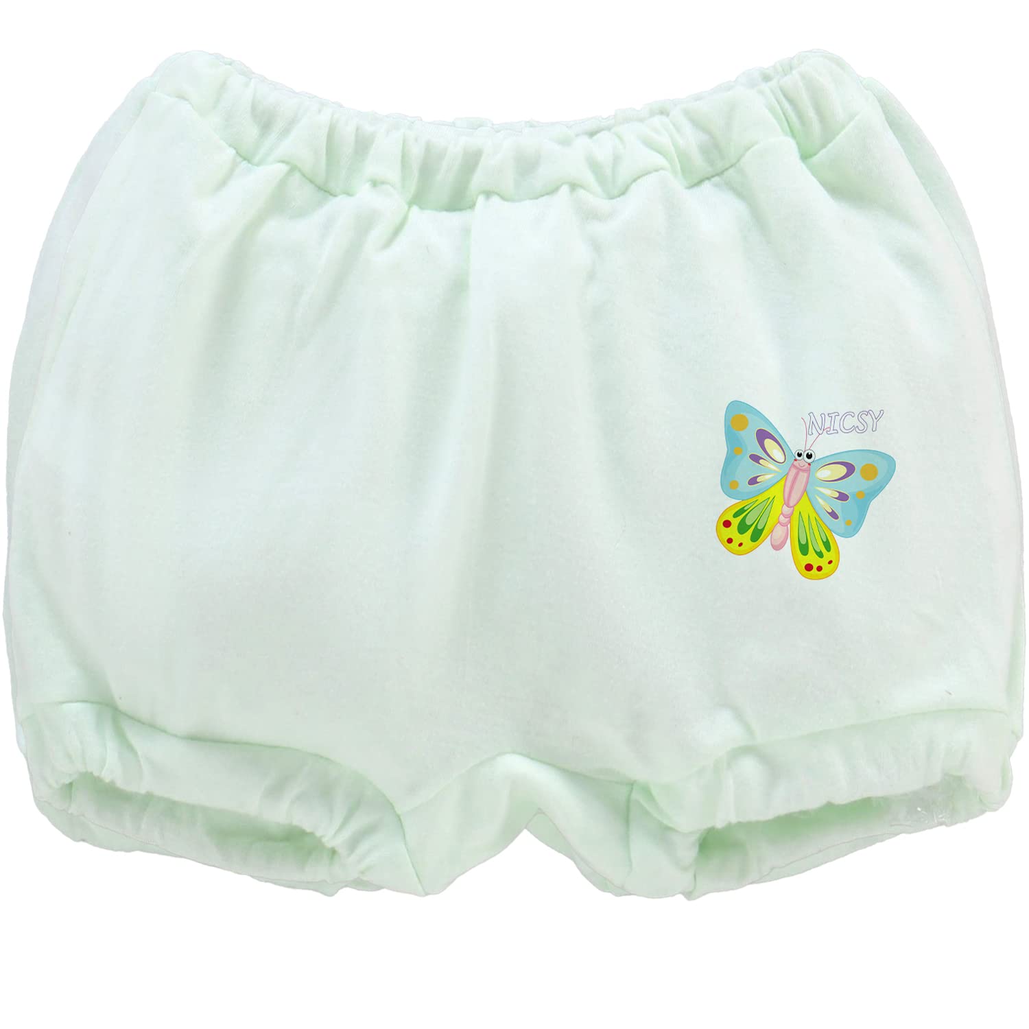 NICSY Baby Bloomers Boy and Girls Cotton Panties/Underwear/Briefs Set (0 Months-6 Months, 6) 1
