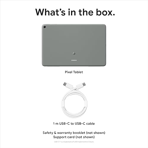 Miniatura 10 de Google Pixel Tablet - Tablet Android con pantalla de 11 pulgadas y batería de larga duración - Hazel - 8 GB RAM - 256 GB