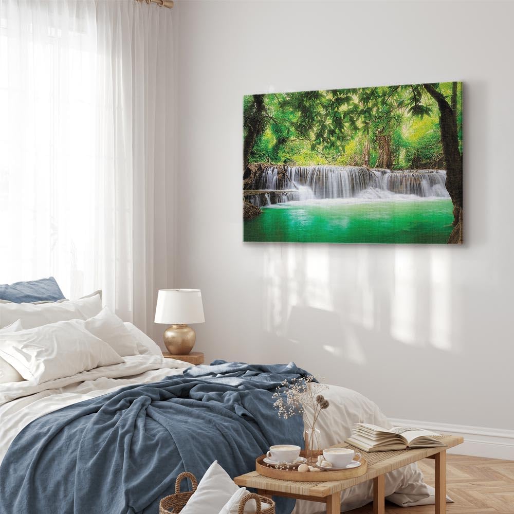 murando - Panneau Acoustique Mural, Tableau Décoration Paysage Natur 90x60