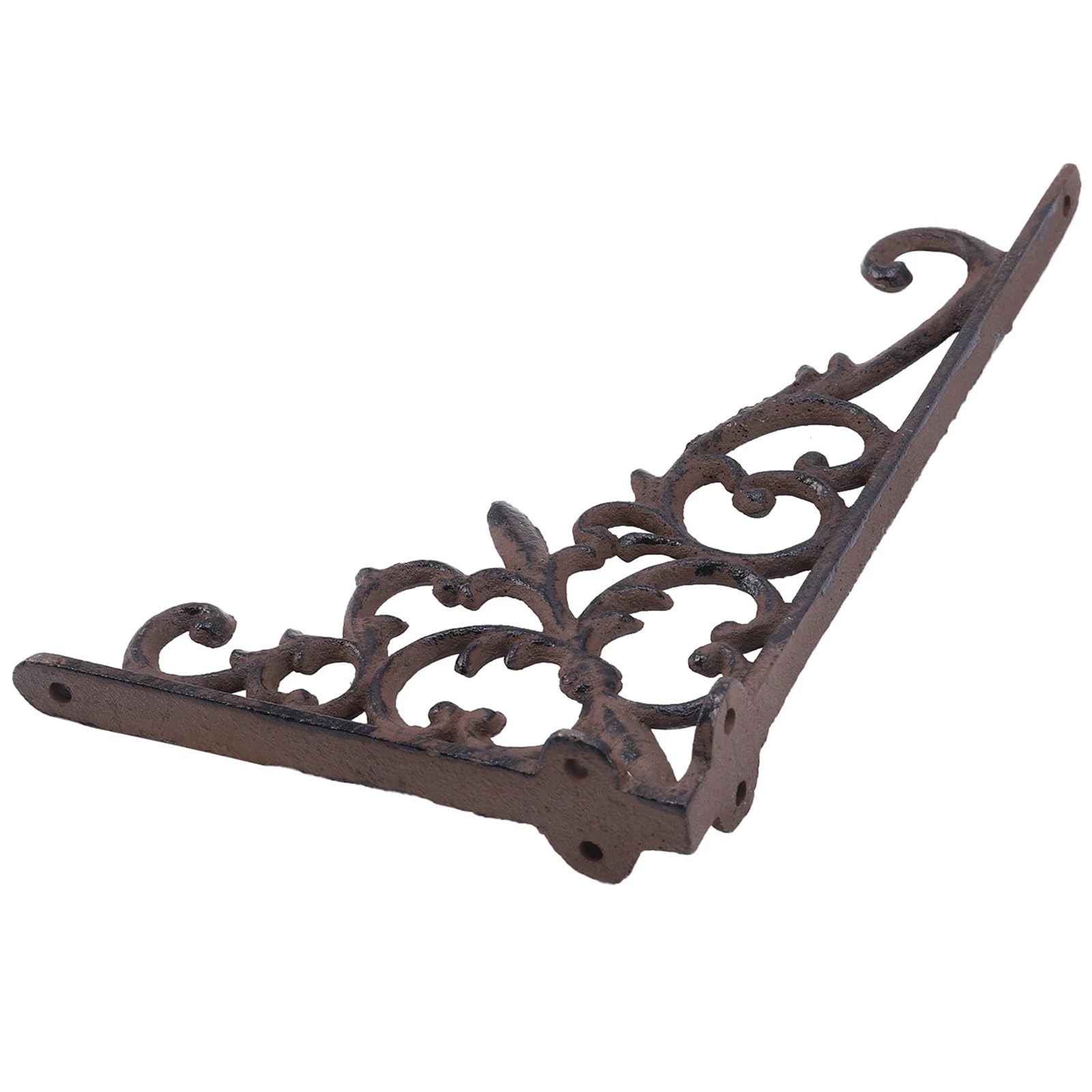 2X Cast Iron Plant Hanger Flower Basket Hook for Indoor Outdoor Planters Pots Wind Chimes for Home