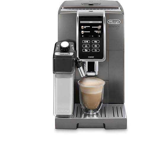 De'Longhi Dinamica Plus Connected Fully Automatic Espresso Machine, ECAM37095TI (Renewed)