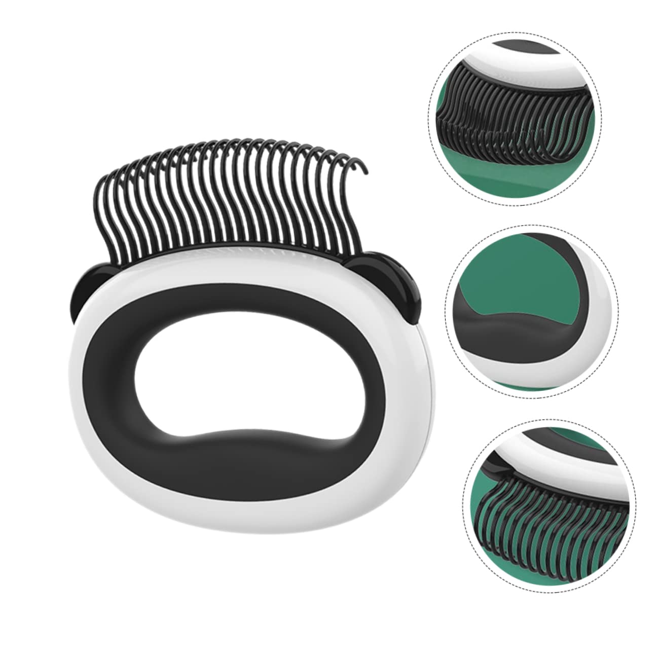 VANZACK 4stücke Katzenhaarbürste Ergonomischer Reinigungskamm Für Katzen Tragbarer Massagekamm Zur Fellpflege Für Tägliche Anwendung Und Baden Robustes Design Für Effektive