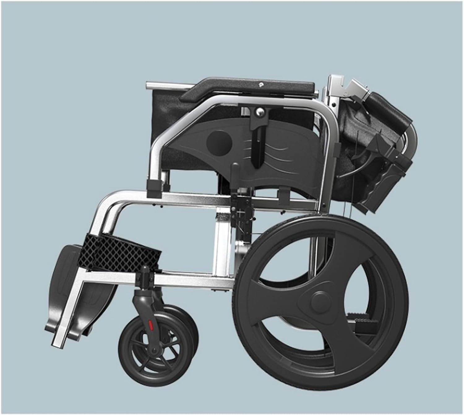 Transporte Seguro en Silla de Ruedas Sillas de Ruedas Sillas de Ruedas de Aluminio para Personas Mayores Sillas de Ruedas Plegables Sillas de Ruedas móviles para atención Sillas de Ruedas autopropuls