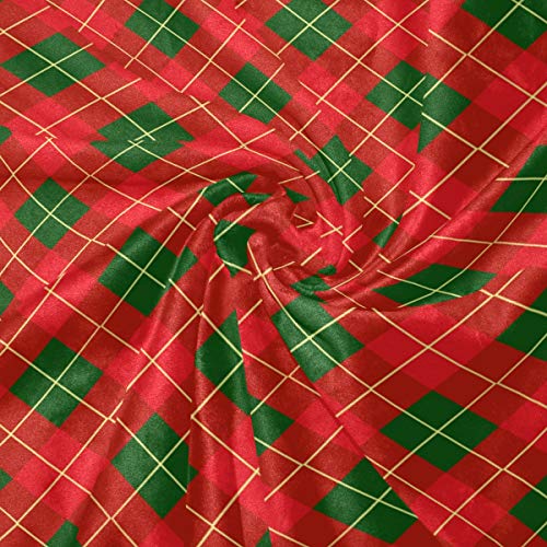 Top Carpenter Baby Kids Cozy Warm Throw Thermal Soft Bed Blanket 50X60 In Red Green Tartan Flannel Fleece Blanket #TOP3