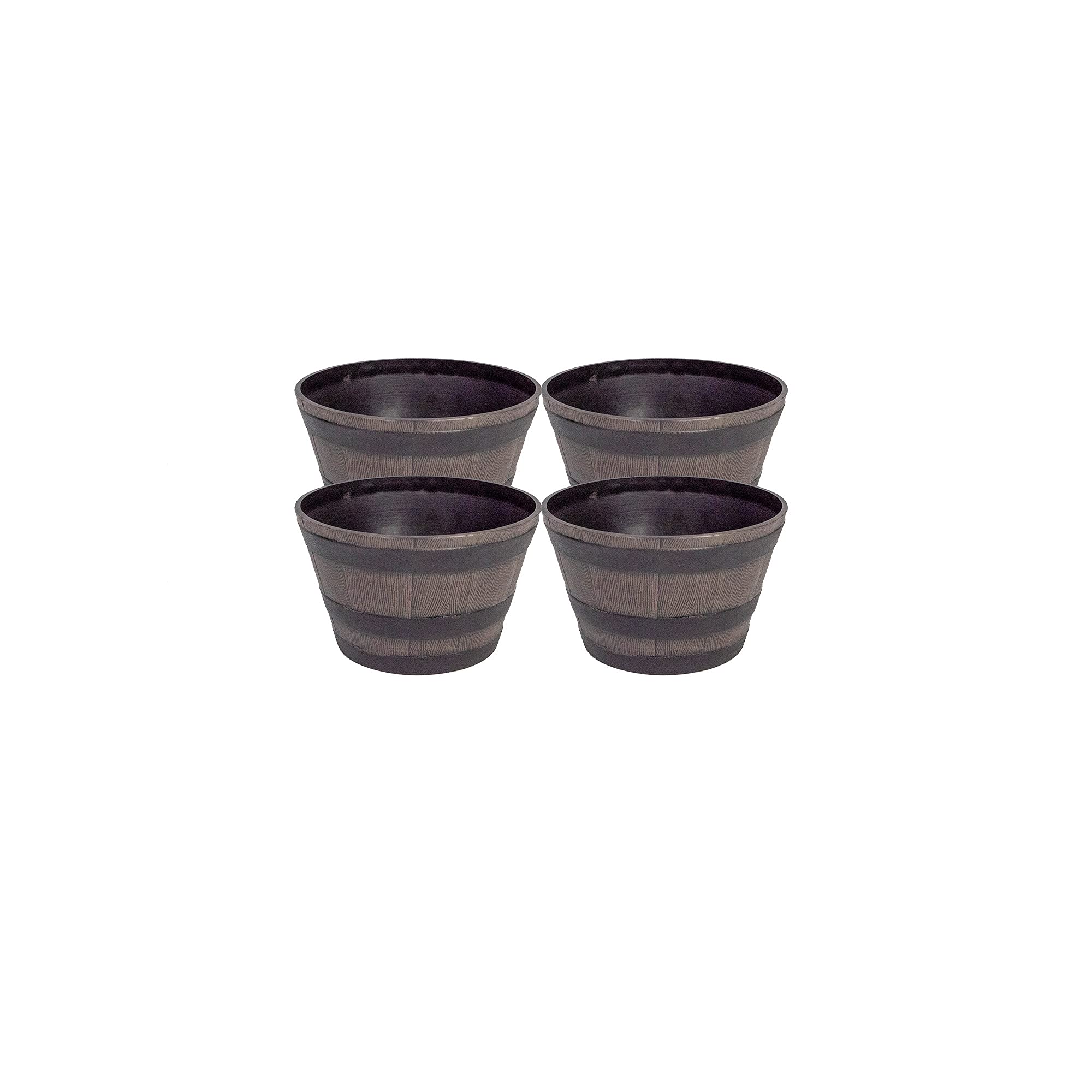 Garden Gear - Barrel Effect Planter - Small - Oak - Light