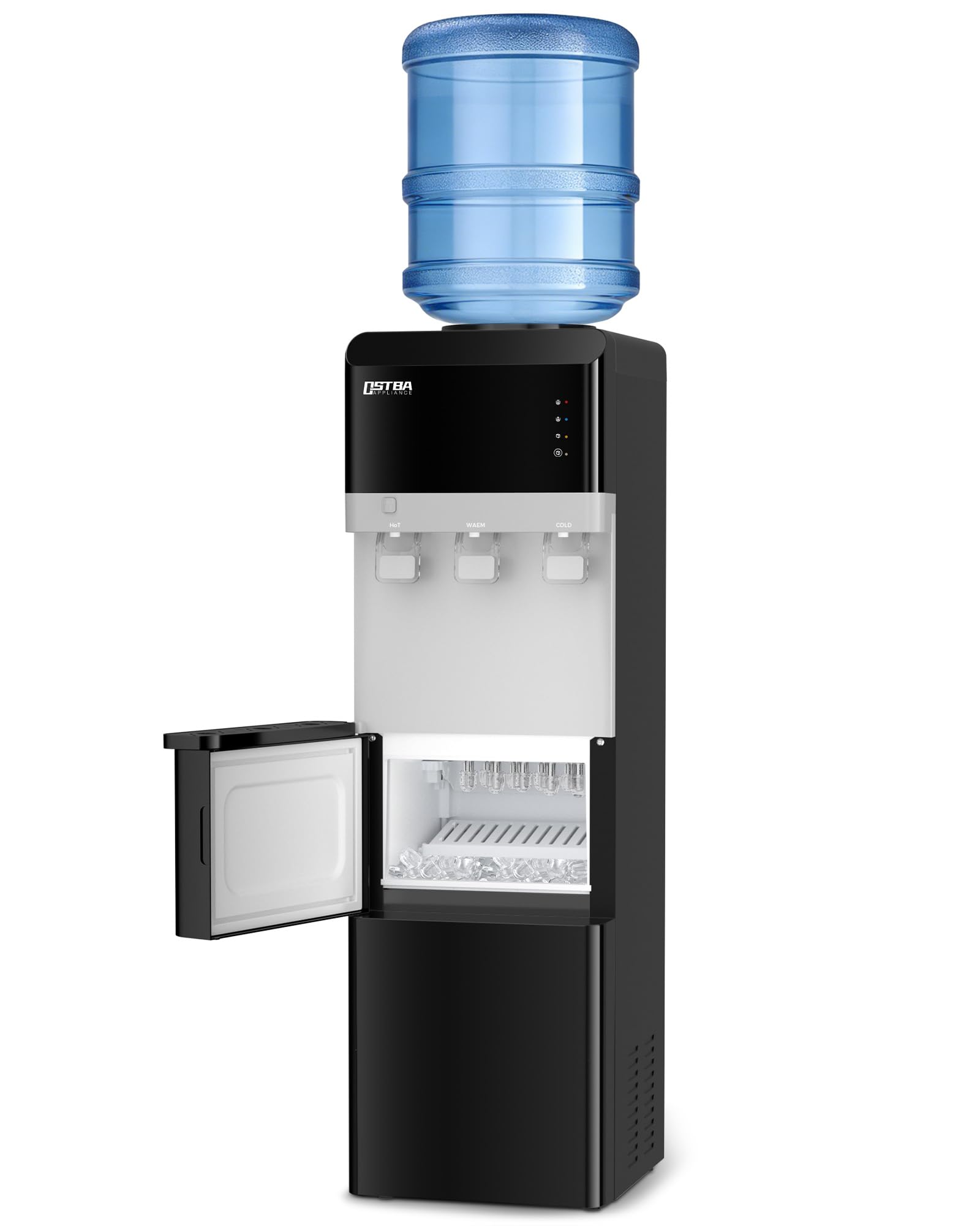 OSTBA Water Cooler Dispenser with Ice Maker