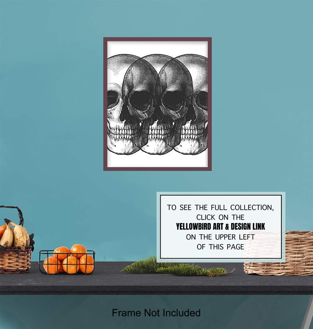 アート・デザイン・音楽 SKULLS IN CONTEMPORARY ART AND DESIGN Metal Skull Art Print 11