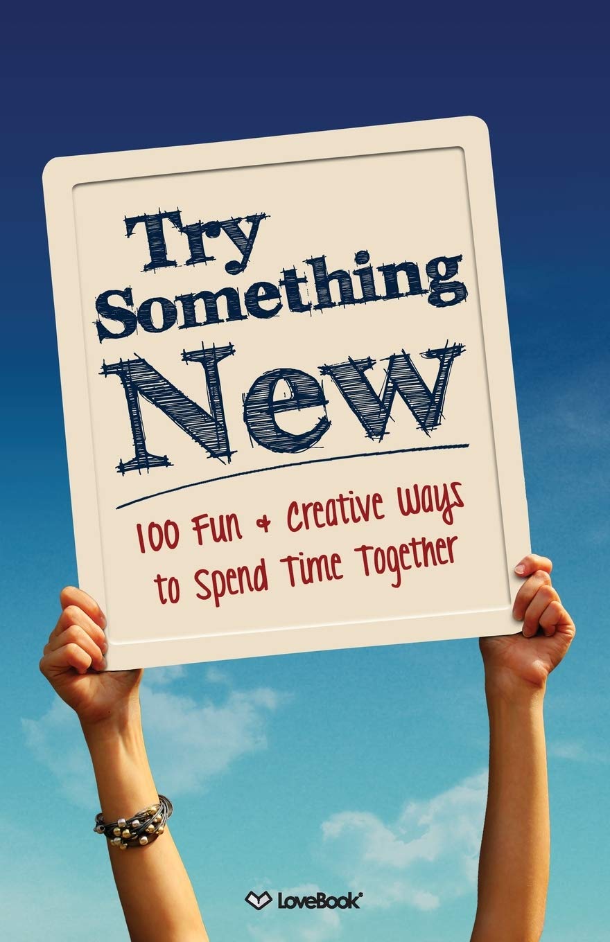 Try something longer. Something new. try something new. discover something. discovering something new.