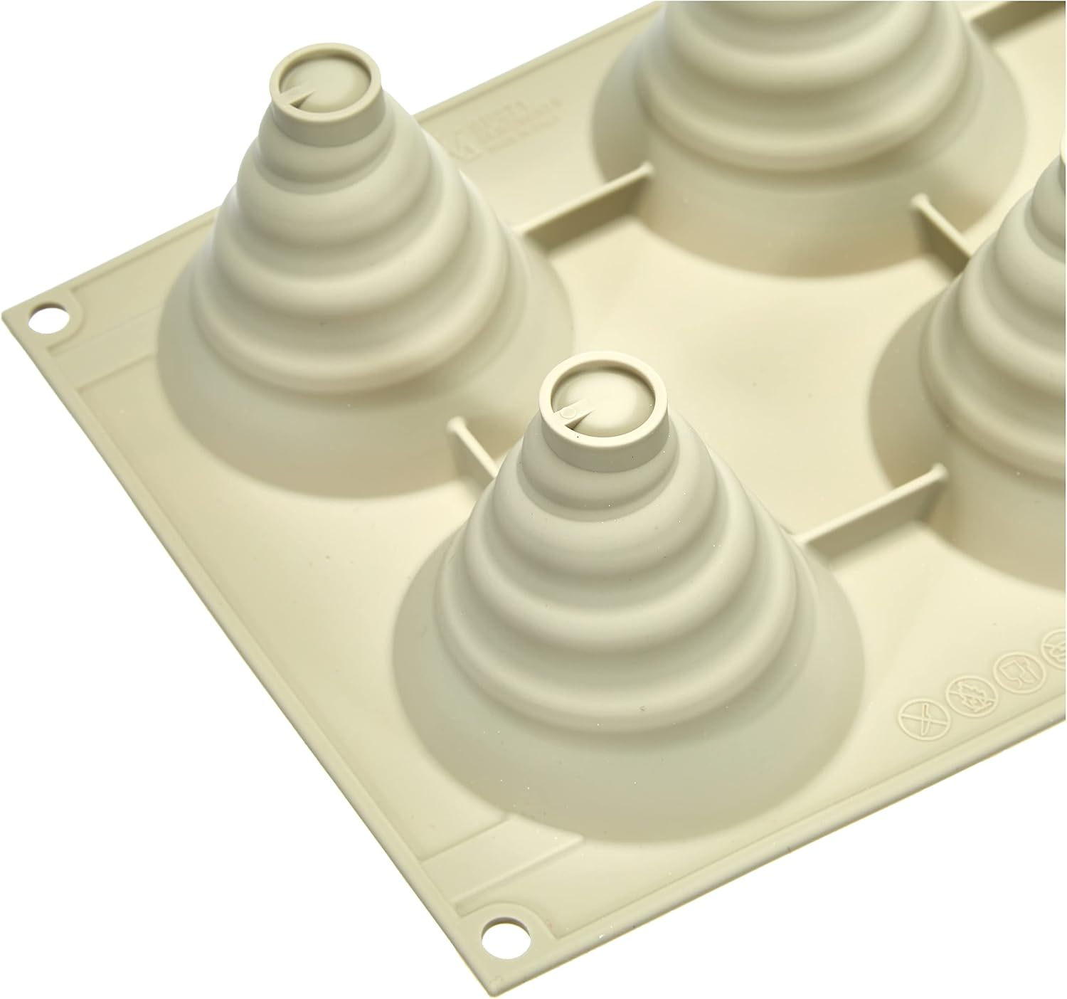 Silikomart Soffice incanto Silicone Mould, Grey