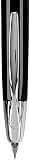 PILOT Vanishing Point Collection Refillable & Retractable Fountain Pen, Black Barrel with Rhodium Accents, Blue Ink, Broad Nib (60342) – view 3