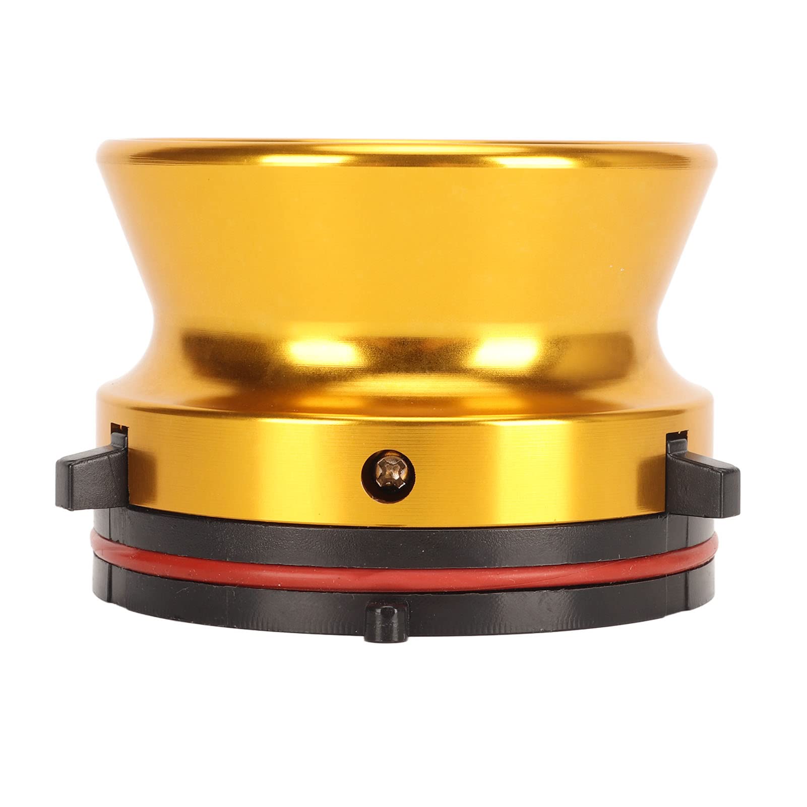 1 par de Adaptadores de Cubo Nab para Studer para Akai para , Abridor de Cinta de Carrete a Carrete de Aleación de Aluminio de 10 Pulgadas. (Oro)