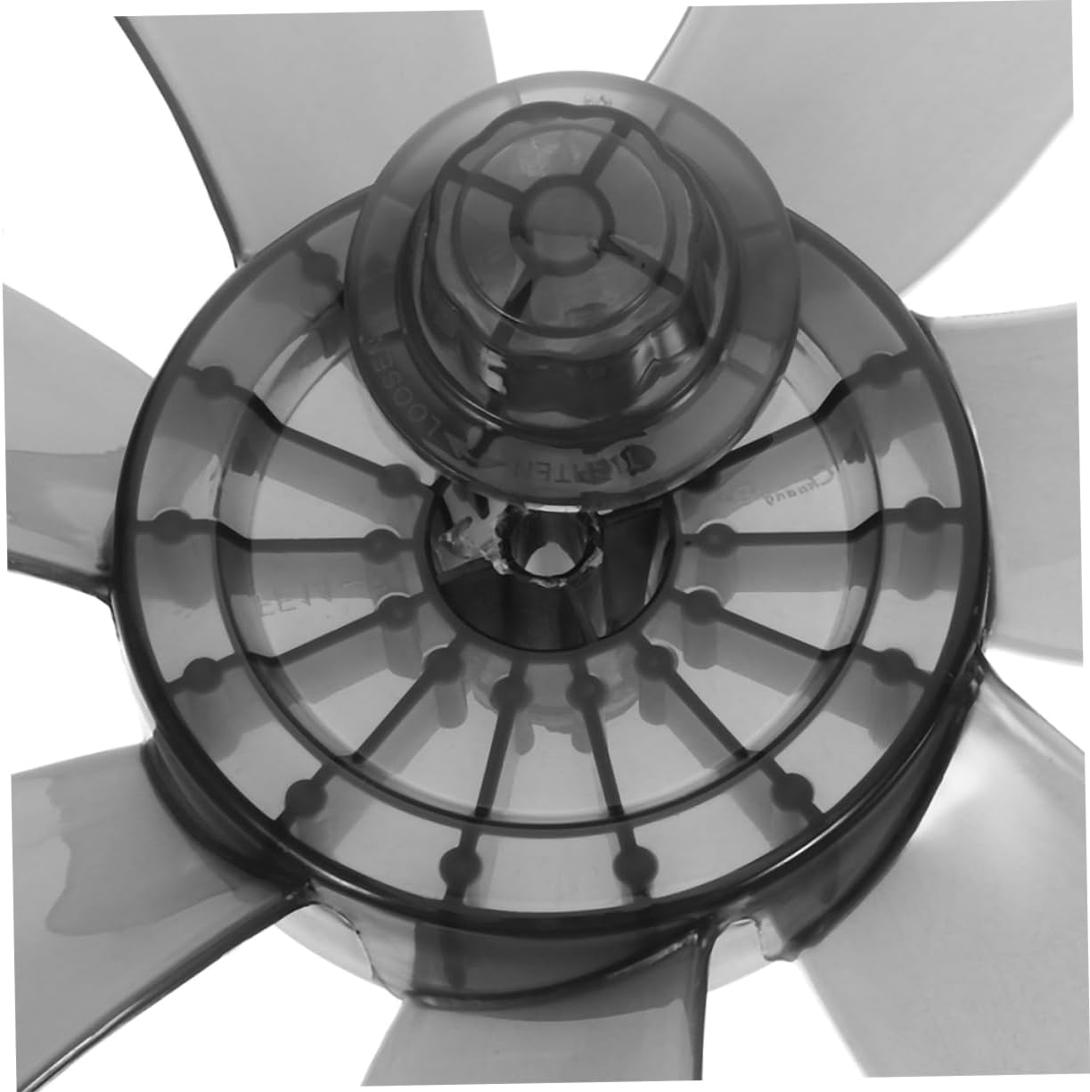 2pcs Replacement Fan Blades Transparent Plastic Blades for Table Floor and Wall Fans Strong Wind Output for Cooling Any Environment