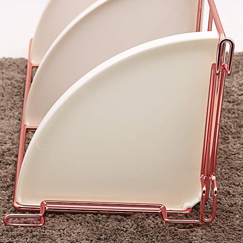 Miniatura 4 de Organizador de encimera de baño de 3 niveles, bandeja de tocador, almacenamiento de cosméticos y maquillaje, estante de pie para especias de cocina,