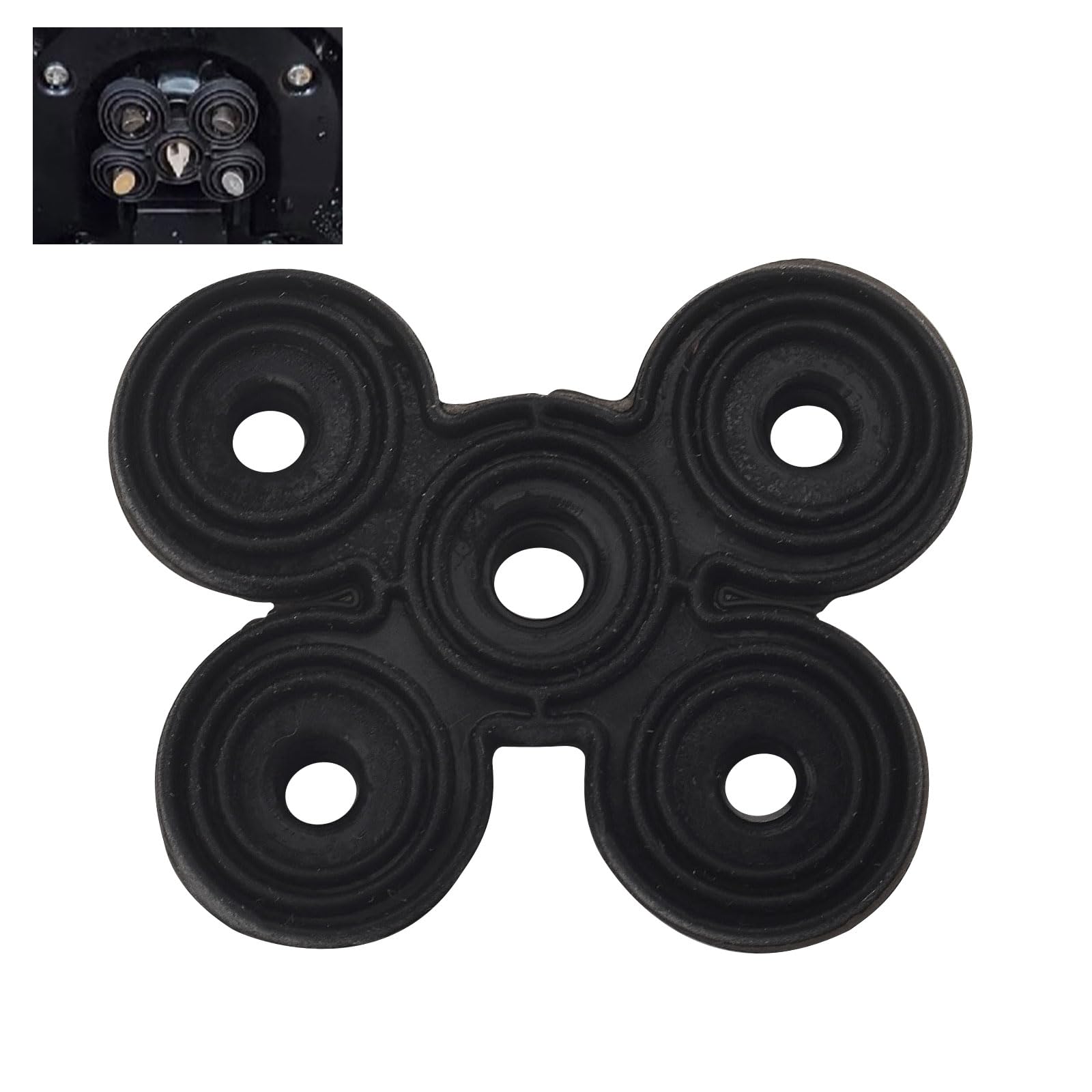 Two Keurig Upper Needle Seal Gaskets – Replacement For 5-Needle Coffee Machines | Fixes Leaks & Drips