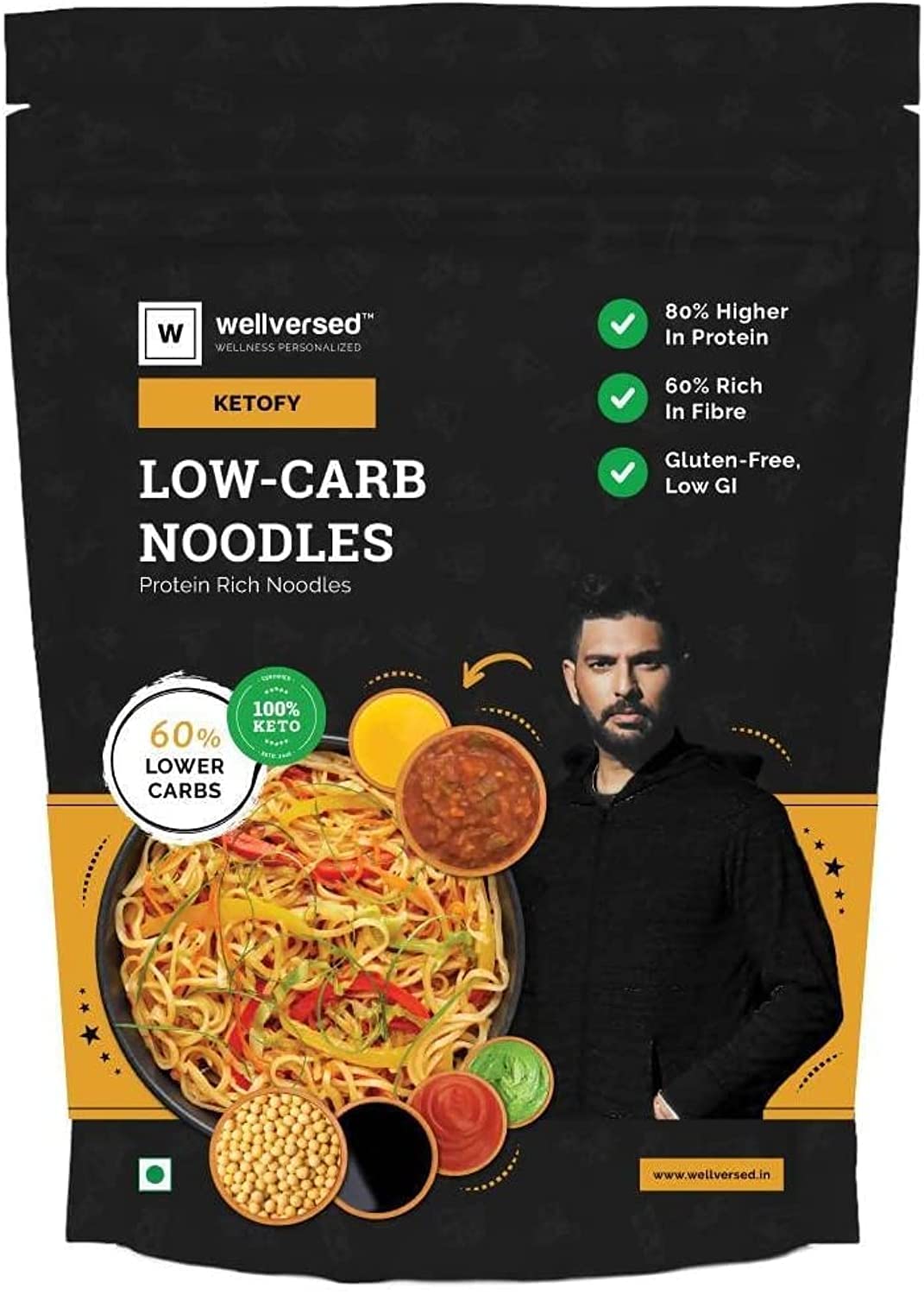 Buy Wellversed Ketofy LowCarb Keto Friendly Noodles (200g) Low